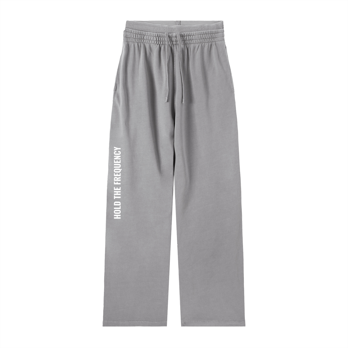 Hold the Frequency Waistband Sweats - 100% Cotton