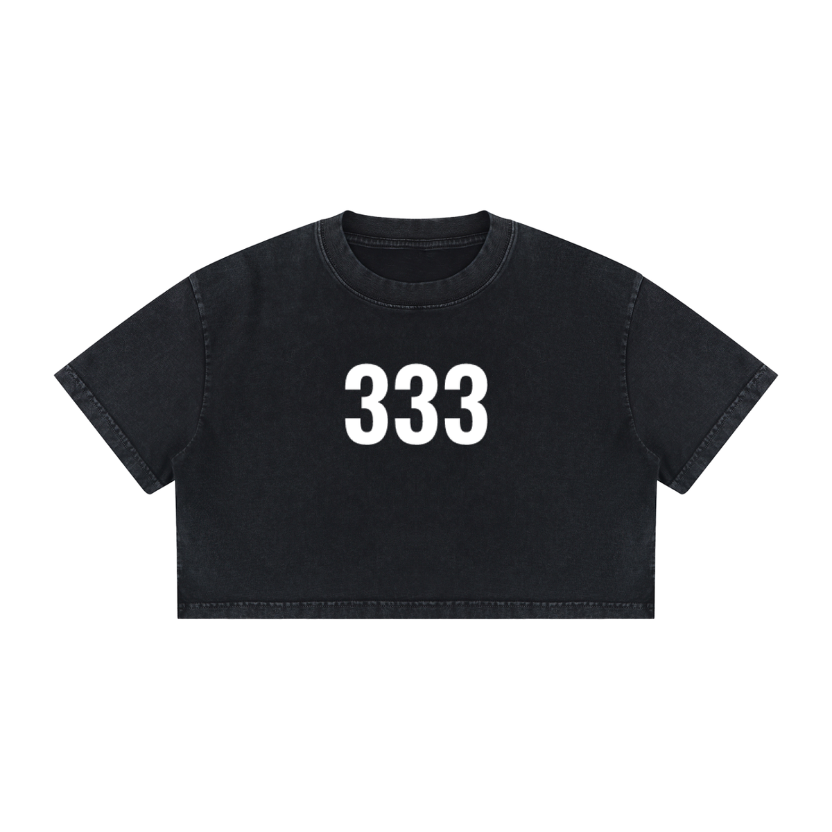 333 Divine Creation Crop Top - 100% Cotton