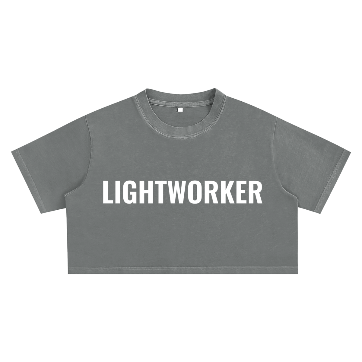 LightWorker Crop Top - 100% Cotton