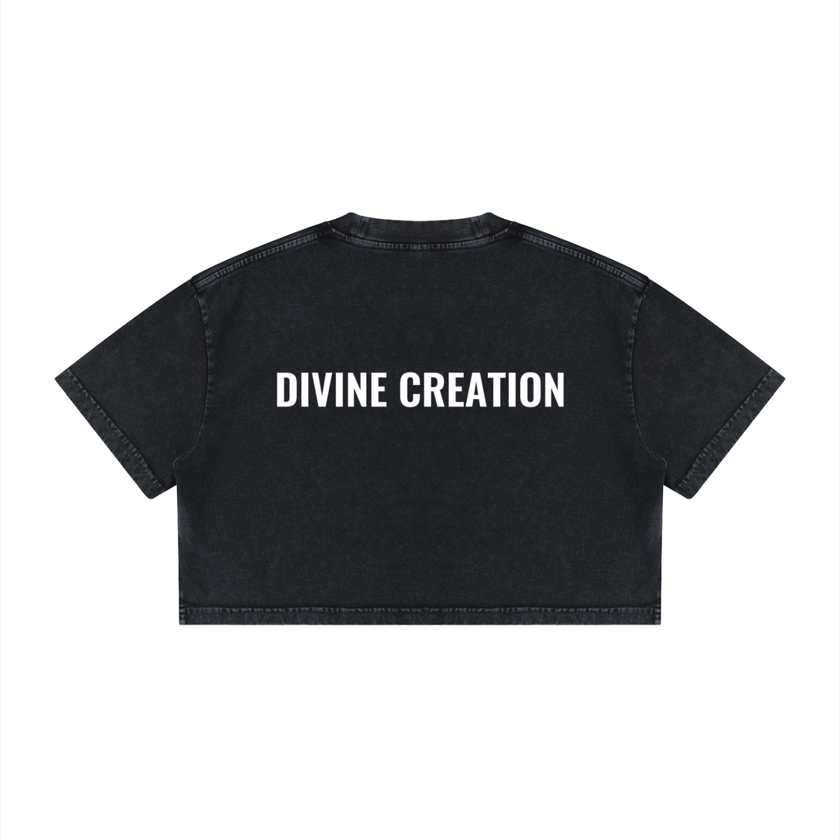 333 Divine Creation Crop Top - 100% Cotton