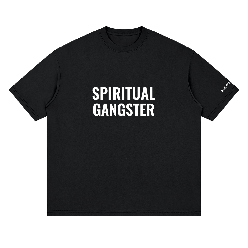 Spiritual Gangster Loose Drop Shoulder Tee - 100% Cotton