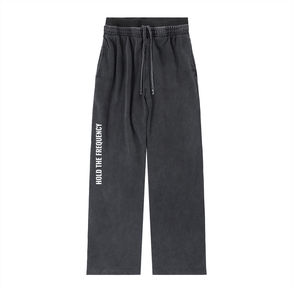 Hold the Frequency Waistband Sweats - 100% Cotton