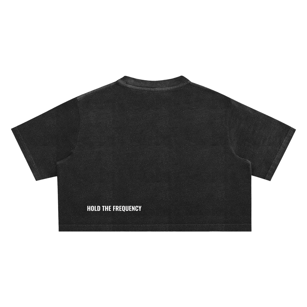 Aligned Baddie Crop Top - 100% Cotton