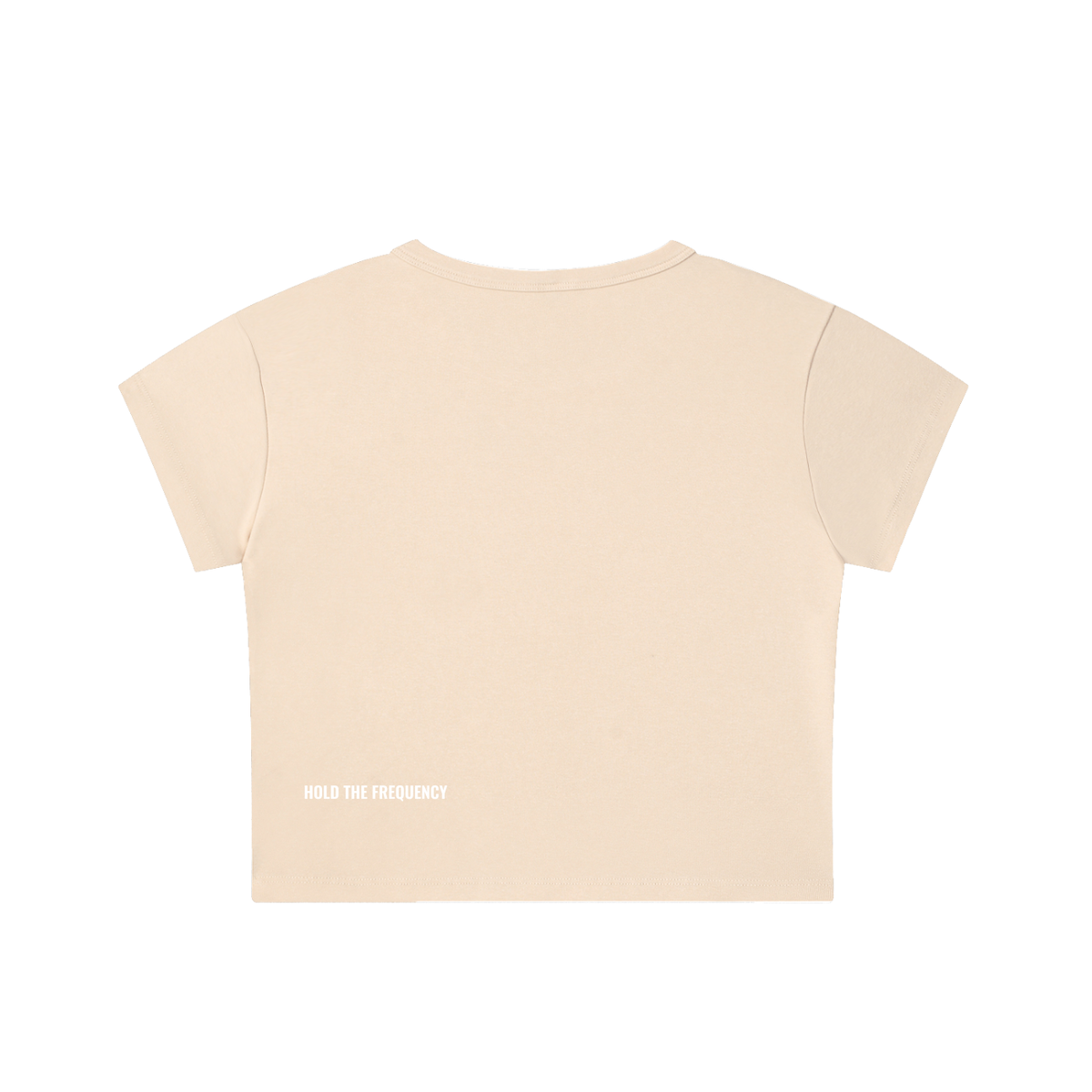 Iconic Snow Washed Crop Top - 100% Cotton