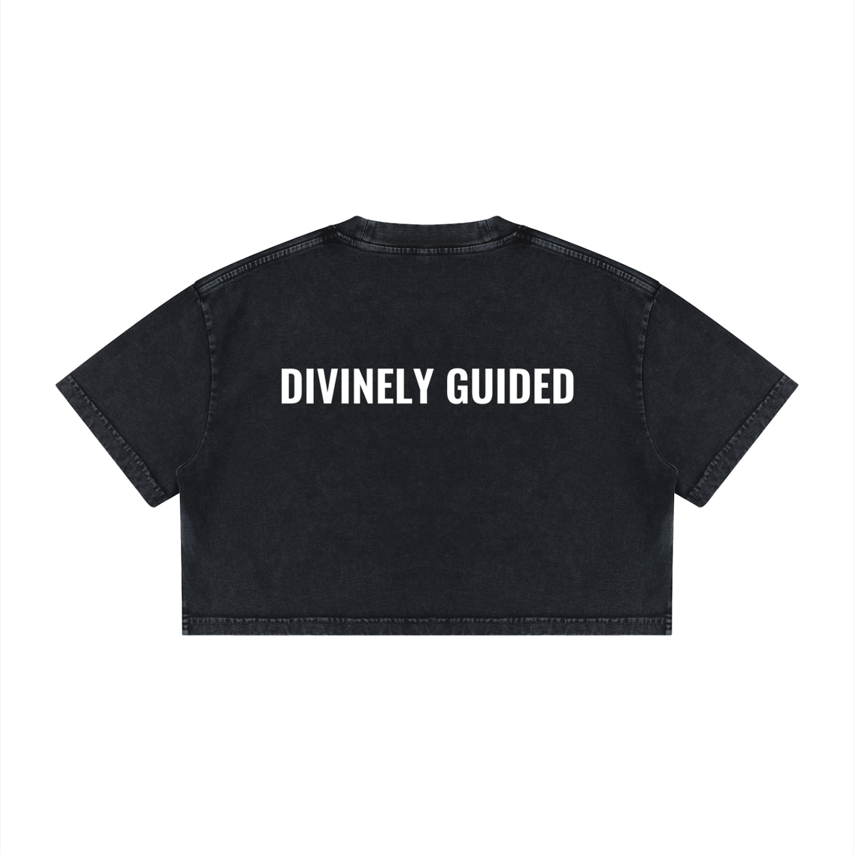 444 Divinely Guided Crop Top - 100% Cotton