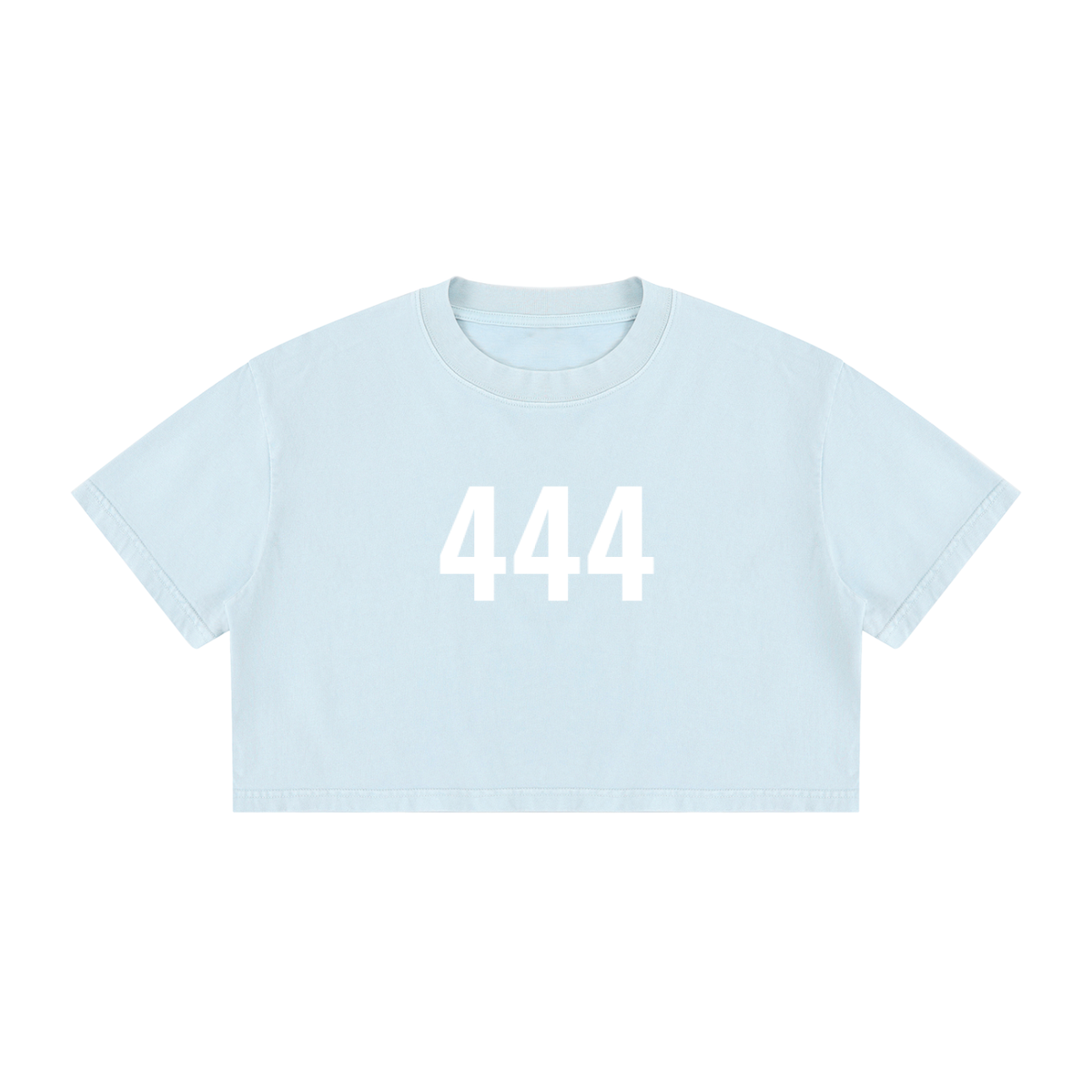 444 Divinely Guided Crop Top - 100% Cotton