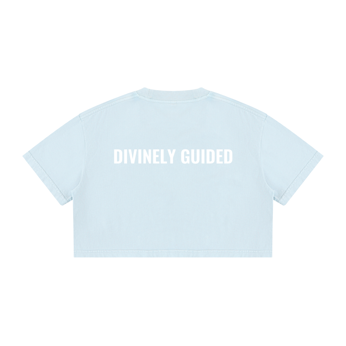 444 Divinely Guided Crop Top - 100% Cotton