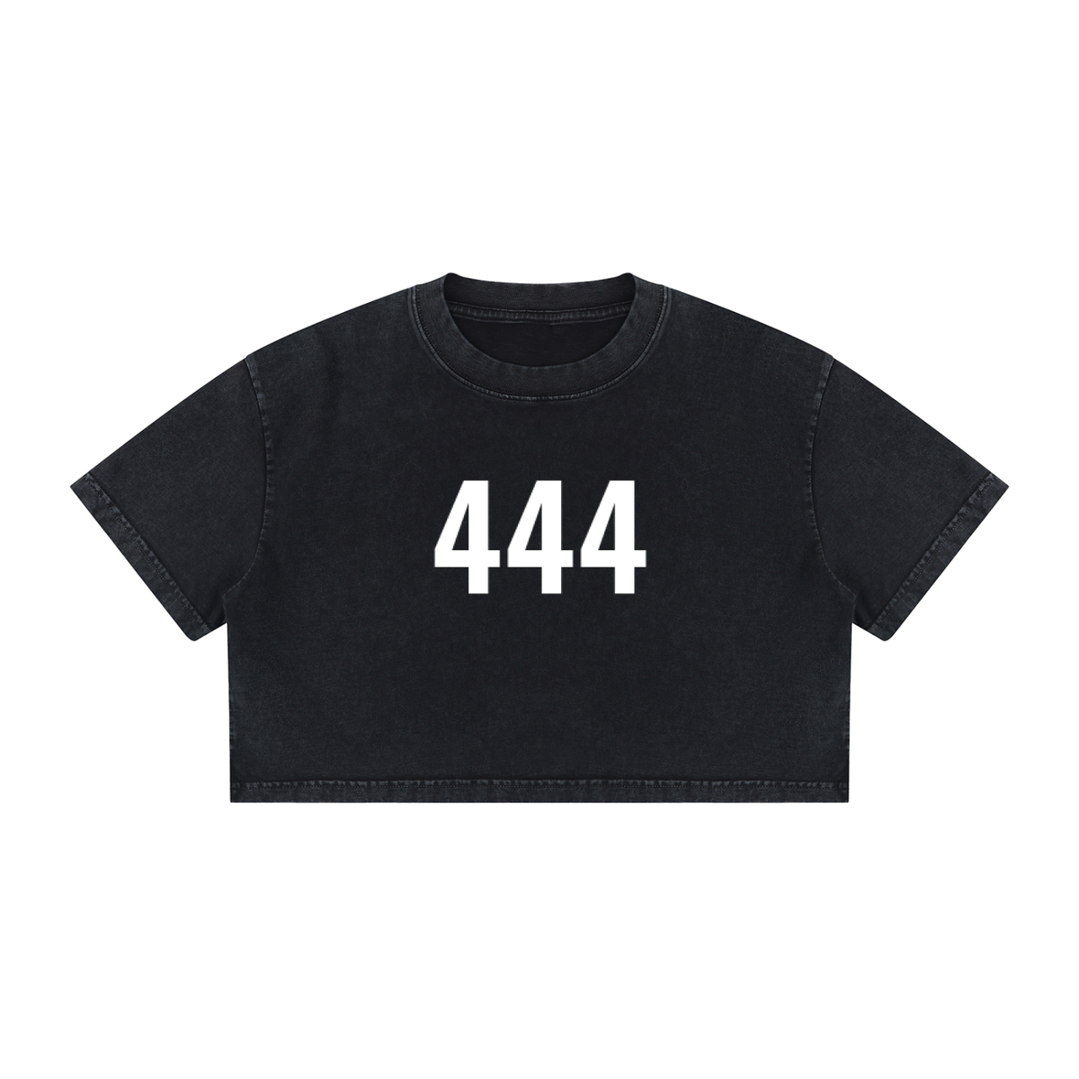 444 Divinely Guided Crop Top - 100% Cotton