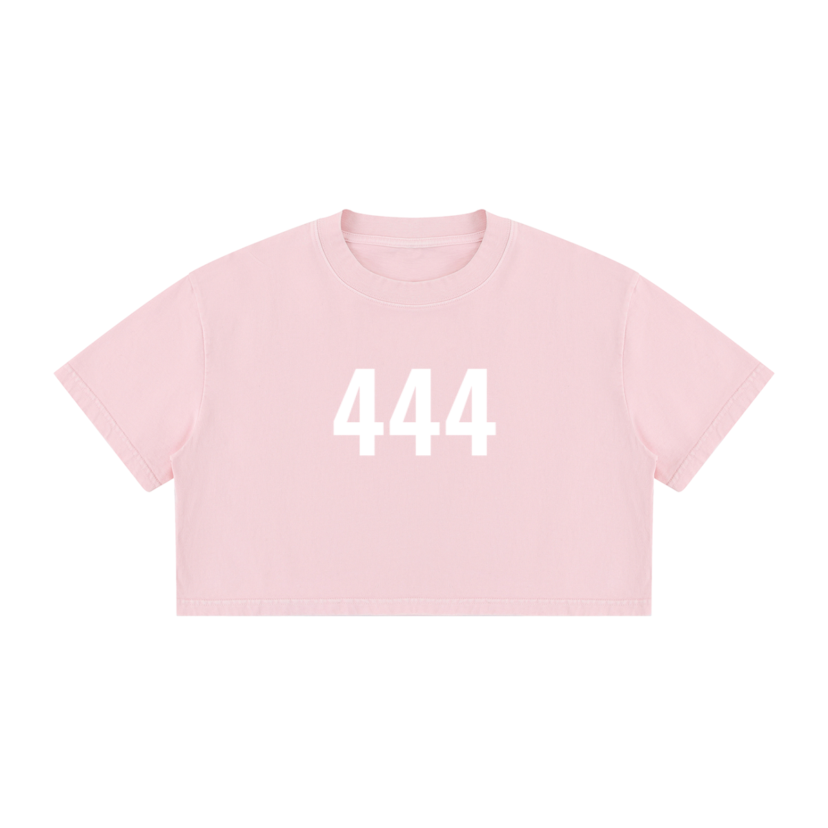 444 Divinely Guided Crop Top - 100% Cotton