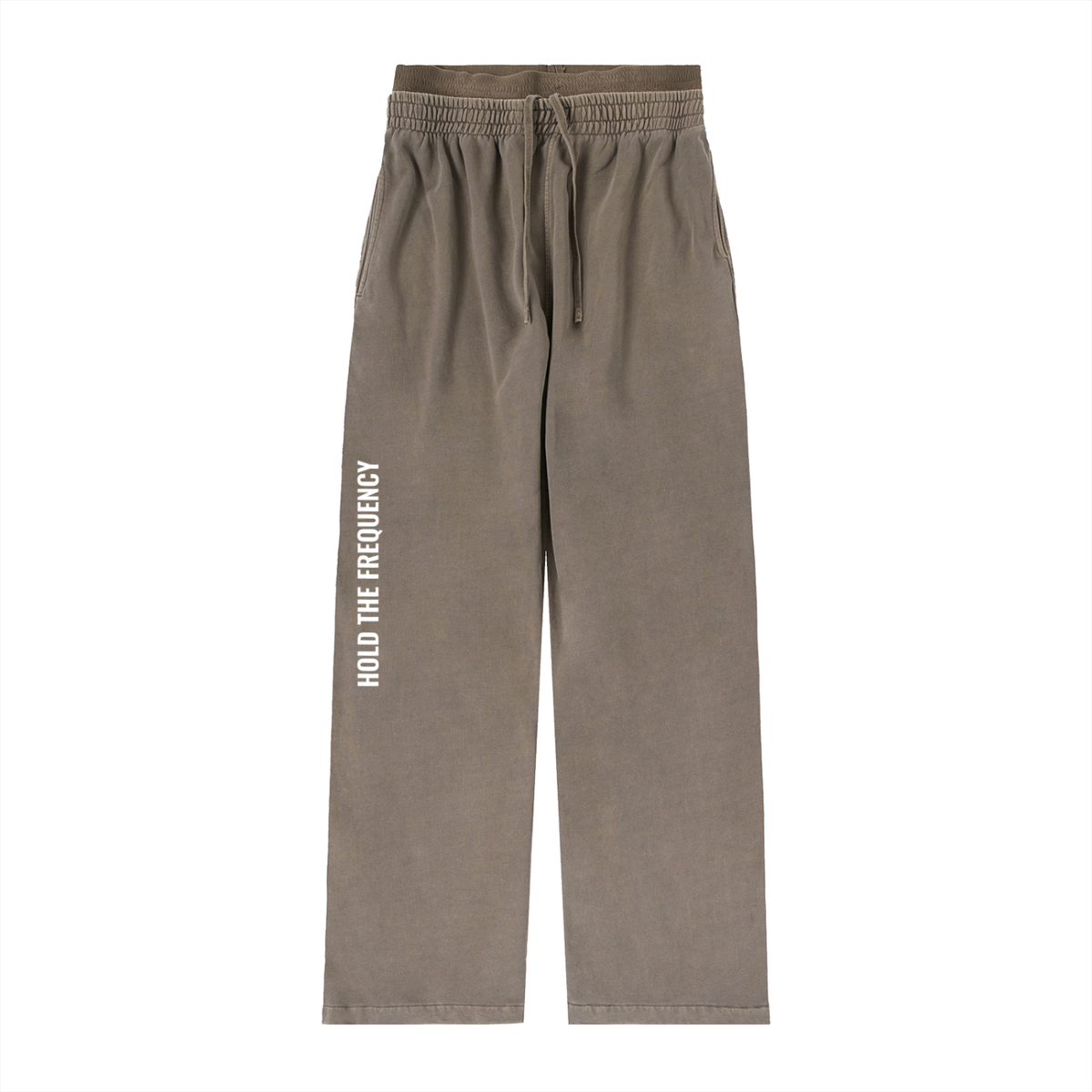 Hold the Frequency Waistband Sweats - 100% Cotton