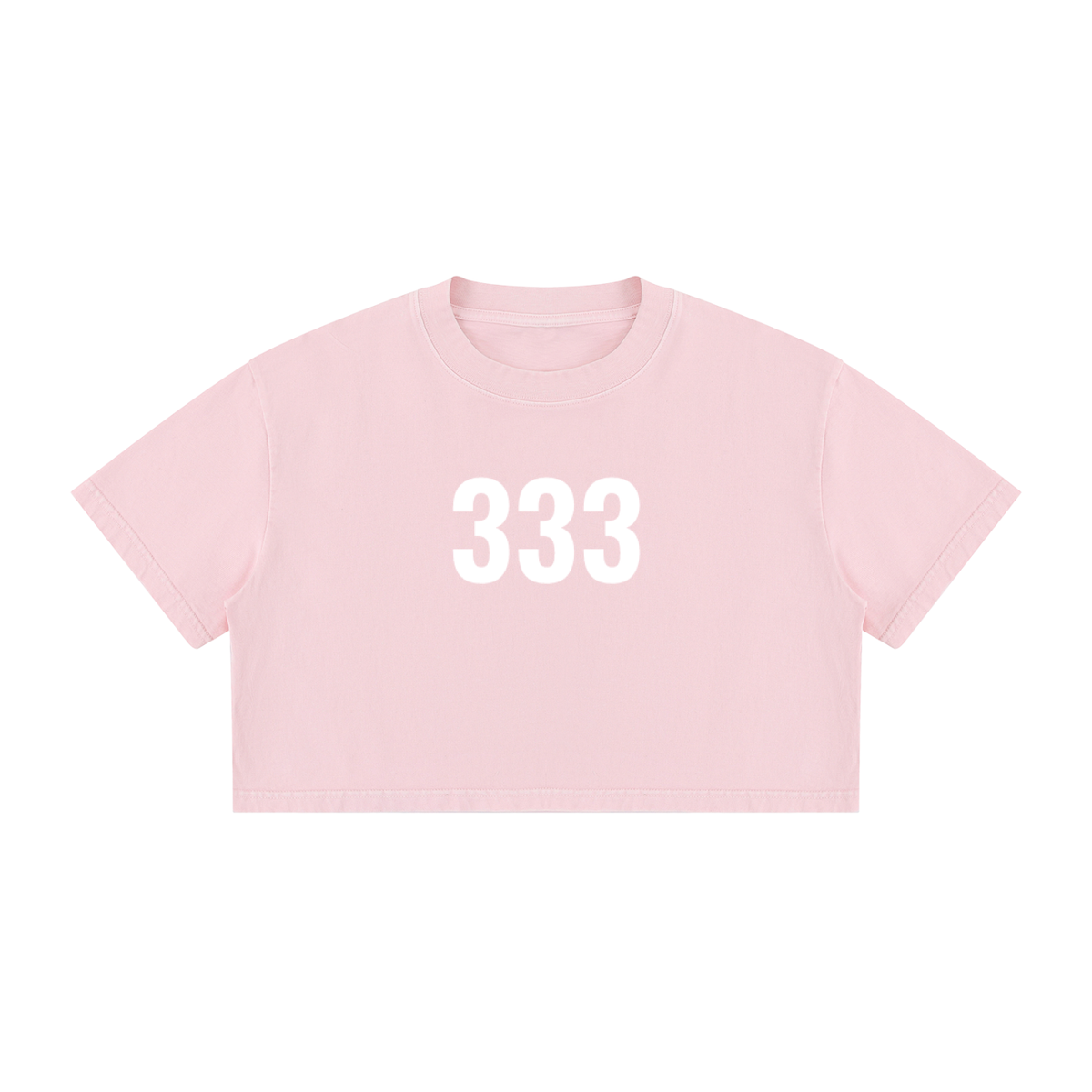 333 Divine Creation Crop Top - 100% Cotton