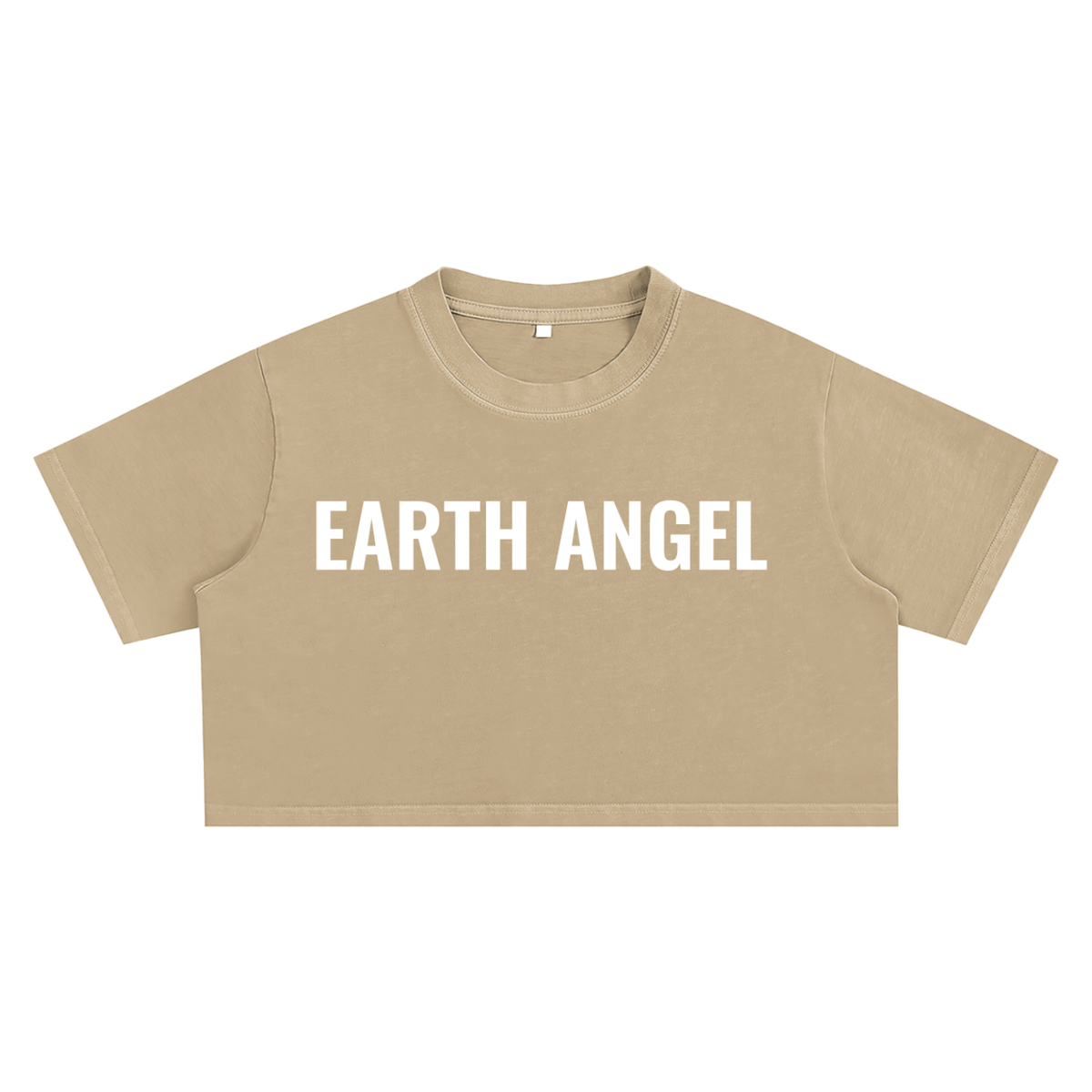 Earth Angel Crop Top - 100% Cotton