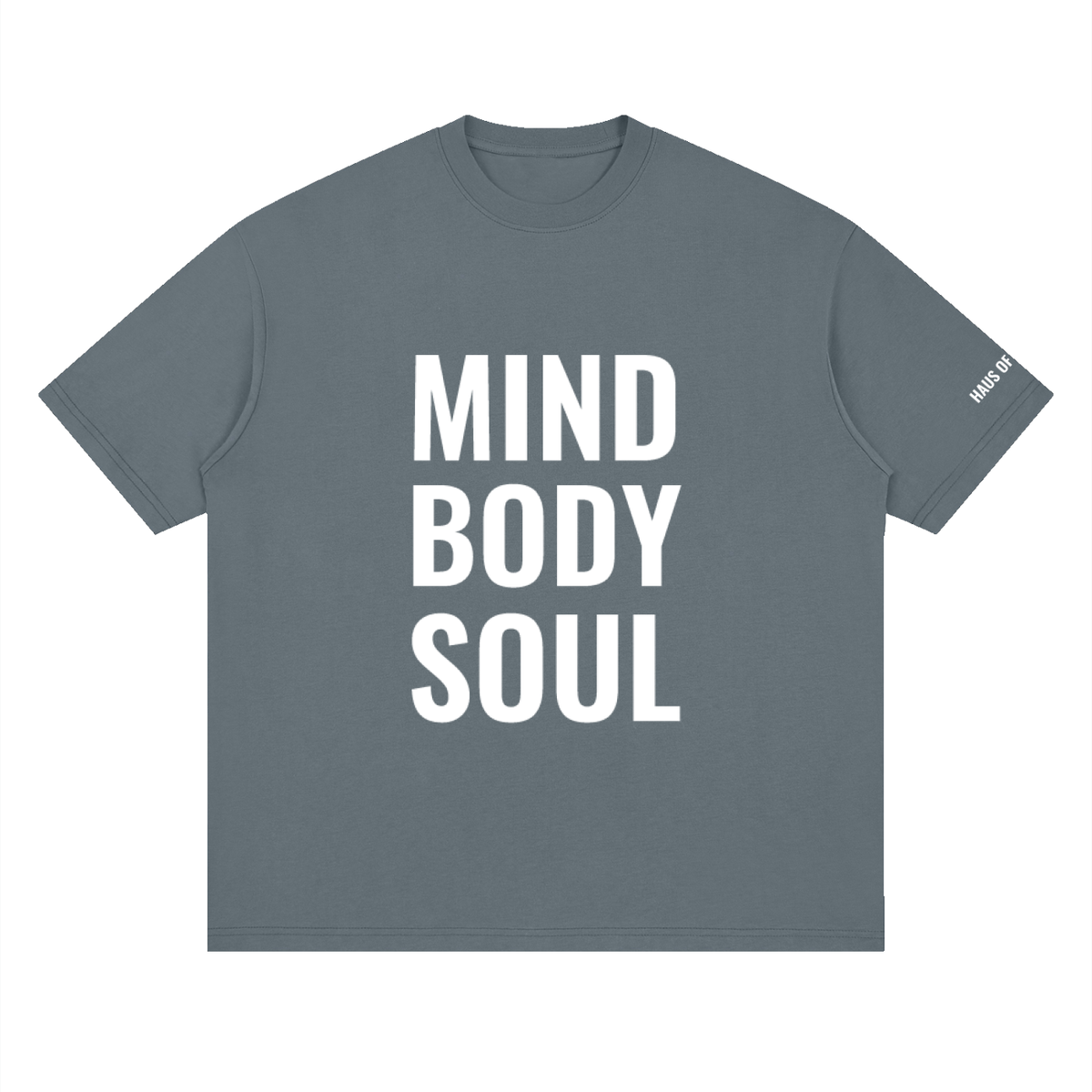 Mind Body Soul Tee - 100% Cotton