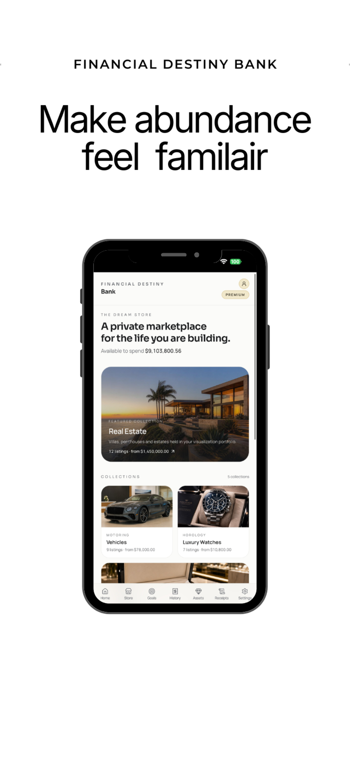 Financial Destiny Bank App