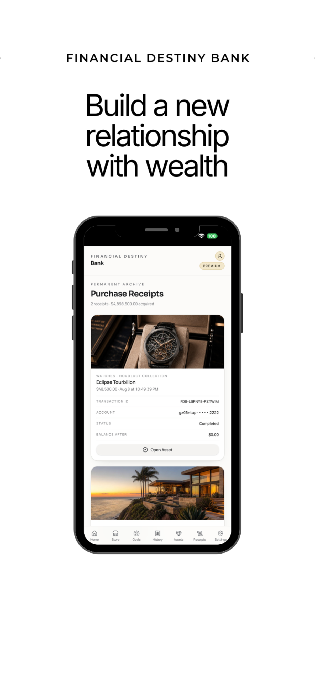 Financial Destiny Bank App