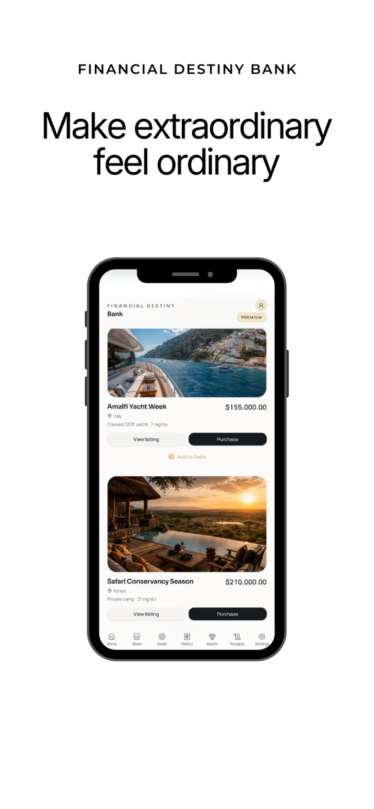 Financial Destiny Bank App