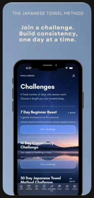 The Japanese Towel Method App