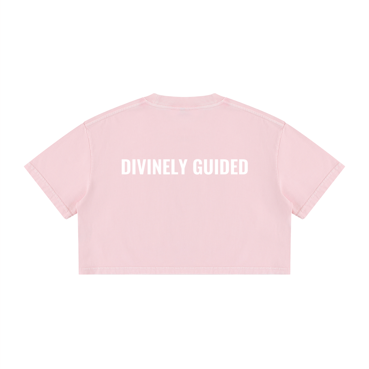 444 Divinely Guided Crop Top - 100% Cotton