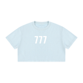 777 Luck is on Your Side Crop Top - 100% Cotton