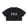 1111 Divine Alignment Crop Top - 100% Cotton