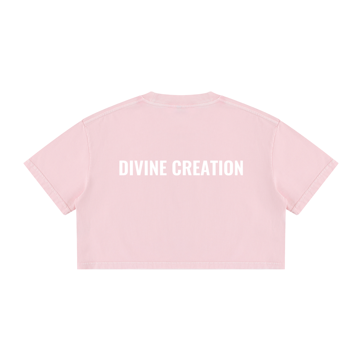 333 Divine Creation Crop Top - 100% Cotton
